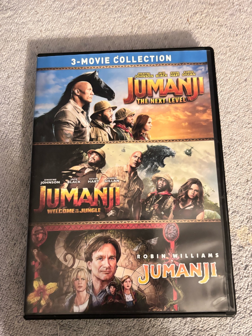 Jumanji 3-Movie
Collection DVD